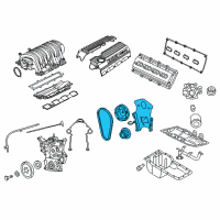 OEM Chrysler 300 Chain-Engine Diagram - 5037579AB