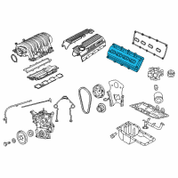 OEM 2009 Chrysler 300 Cover-Cylinder Head Diagram - 5037531AC