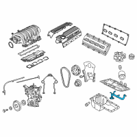 OEM 2009 Chrysler 300 STRAINER-Oil Pickup Diagram - 5037837AC