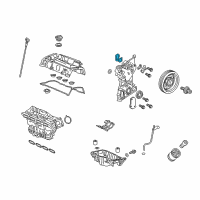 OEM 2015 Honda Accord O-Ring, TC-Head Diagram - 91304-5A2-A01