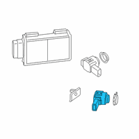 OEM 2021 BMW M235i xDrive Gran Coupe ULTRASONIC SENSOR, MISANO BL Diagram - 66-20-7-927-818