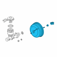 OEM 2003 Acura NSX Power Assembly, Master (7"+8") Diagram - 46400-SL0-J02