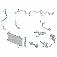 OEM 2019 Honda Civic Pipe Complete, Receiver Diagram - 80341-TGH-A01