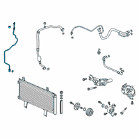 OEM 2018 Honda Civic Pipe Complete, Receiver Diagram - 80341-TGH-A01