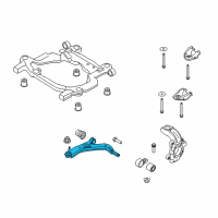 OEM Lincoln MKT Lower Control Arm Diagram - BA5Z-3079-A