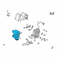 OEM Lexus IS F Seat Set Diagram - 71001-53M30-C0