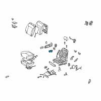 OEM 2009 Lexus IS F Computer & Switch Assembly Diagram - 84070-53070