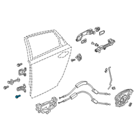 OEM Honda Clarity Bolt, Flange (8X38.5) Diagram - 90102-SYV-A00