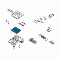 OEM 2020 Hyundai Ioniq FILTER-AIR CLEANER Diagram - 28113-G2700-AS