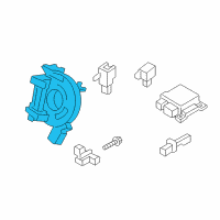 OEM Ford SSV Plug-In Hybrid Clock Spring Diagram - EG9Z-14A664-H