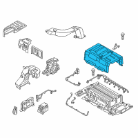 OEM 2012 Kia Optima PANEL ASSY-BATTERY C Diagram - 375364R000AS