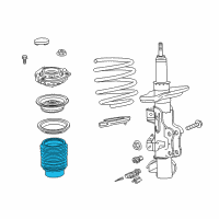 OEM 2017 Chevrolet Camaro Boot Diagram - 84431885