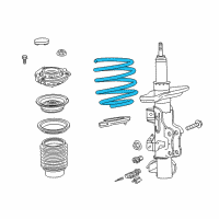 OEM 2016 Chevrolet Camaro Strut Mount Diagram - 84186923