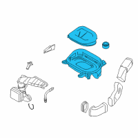 OEM BMW X3 Intake Silencer Diagram - 13-71-7-811-027