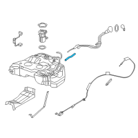 OEM Nissan Altima Hose-Filler Diagram - 17228-9DE0A