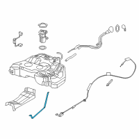 OEM Nissan Band Assy-Fuel Tank Mounting Diagram - 17406-9HS0B
