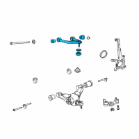 OEM 2013 Toyota Sequoia Upper Control Arm Diagram - 48630-0C011