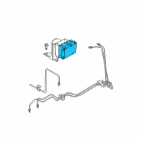 OEM Chrysler Sebring Abs Pump Module Diagram - 5102525AA