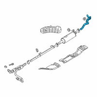 OEM 2022 Ram 3500 EXHAUST Diagram - 68310880AA