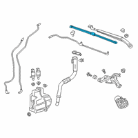 OEM 2017 Chevrolet Bolt EV Front Blade Diagram - 42566594