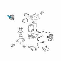 OEM Dodge Ram 3500 Hose-Leak Detection Pump To CANI Diagram - 52102793AA