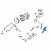 OEM 2008 BMW X6 Suction Hose Diagram - 32-41-6-850-683