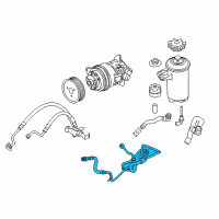 OEM 2016 BMW X5 Return Pipe Diagram - 32-41-6-855-261