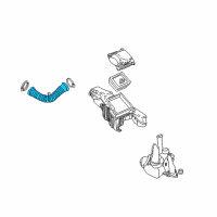 OEM 2002 Chevrolet Cavalier Duct-Air Cleaner Outlet Diagram - 12565140