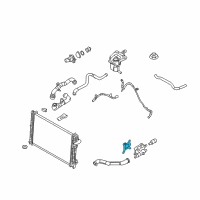 OEM 2012 Ford Transit Connect Adapter Gasket Diagram - 6G9Z-8255-BA