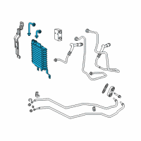 OEM 2014 Chevrolet SS Cooler Diagram - 92457299