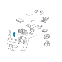 OEM 2007 Toyota FJ Cruiser Resistor Diagram - 82695-35030