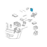OEM 2007 Toyota FJ Cruiser Control Module Diagram - 89533-35260