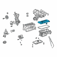 OEM Toyota Prius V Valve Cover Diagram - 11201-37040