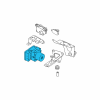 OEM 2009 BMW M5 Exchange Hydraulic Unit Dsc Diagram - 34-50-2-460-436