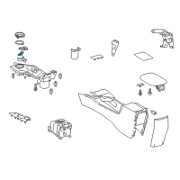 OEM 2015 Toyota RAV4 Courtesy Lamp Diagram - 81080-42020