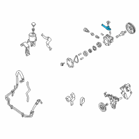 OEM Nissan Frontier Connector Assy-Power Steering Pump Diagram - 49161-4S100