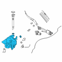 OEM 2020 Lexus RC350 Jar, Washer, A Diagram - 85315-24190