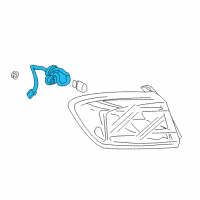 OEM 2019 Chevrolet Cruze Socket & Wire Diagram - 84364227