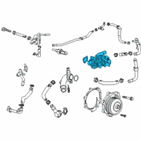 OEM 2021 Cadillac Escalade ESV Control Valve Diagram - 55514504