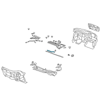 OEM 2011 Acura RDX Tube (4X7X590) Diagram - 76837-STK-A01