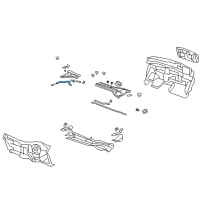 OEM Acura RDX Tube (4X7X530) Diagram - 76833-STK-A01