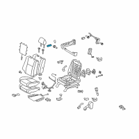 OEM Toyota Slide Knob Diagram - 84921-AE020-C0