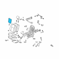 OEM 2008 Toyota Sequoia Seat Back Heater Diagram - 87530-0C010