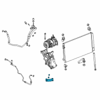 OEM 2019 GMC Sierra 2500 HD Connector Tube Diagram - 23479325