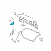 OEM Pontiac G5 Latch Diagram - 20774886