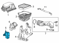 OEM 2022 Jeep Grand Wagoneer Ambient Air Diagram - 68405582AB