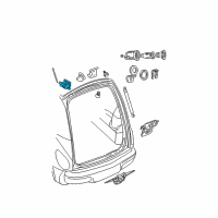 OEM 2002 Chrysler PT Cruiser Switch-LIFTGATE Diagram - 56042454