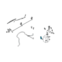 OEM 2004 Kia Sedona Motor Assembly Diagram - 0K55267483