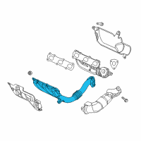 OEM Ram 1500 Classic Exhaust Manifold Diagram - 68483337AA