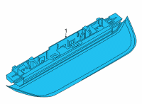 OEM 2022 BMW 430i xDrive THIRD STOPLAMP Diagram - 63-25-7-477-627